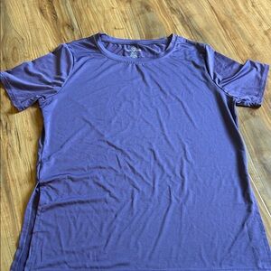 Essentials Woman’s Blue Short Sleeve Tee